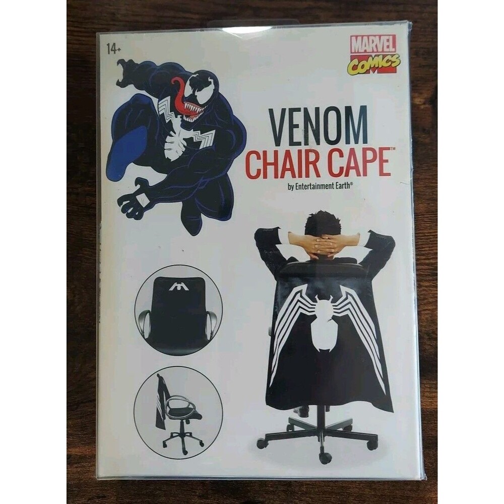 Marvel Comics Venom Office Chair Cape Officially Licensed New In Box